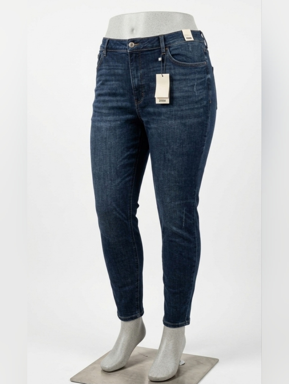 Judy Blue High Rise Dark Indigo Slim Jeans - Picture 4 of 12